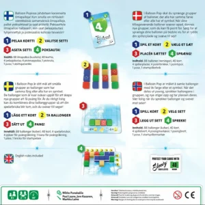 Lautapelit Familjespel | Balloon Pop (Swe)