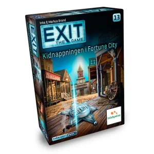 Lautapelit Knep & Knåp | Exit: The Game - Kidnappningen I Fortune City (Swe)