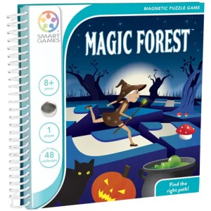 SmartGames Knep & Knåp | Magic Forest Magnetiskt Resespel