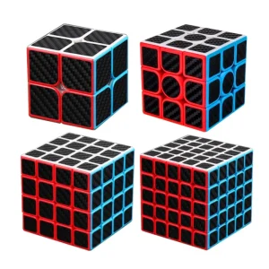 MoYu Knep & Knåp | Meilong Carbon Fibre - 4 Cube Box Set