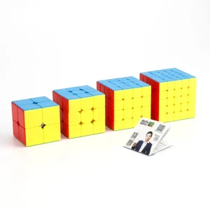 MoYu Knep & Knåp | Meilong Stickerless - 4 Cube Box Set
