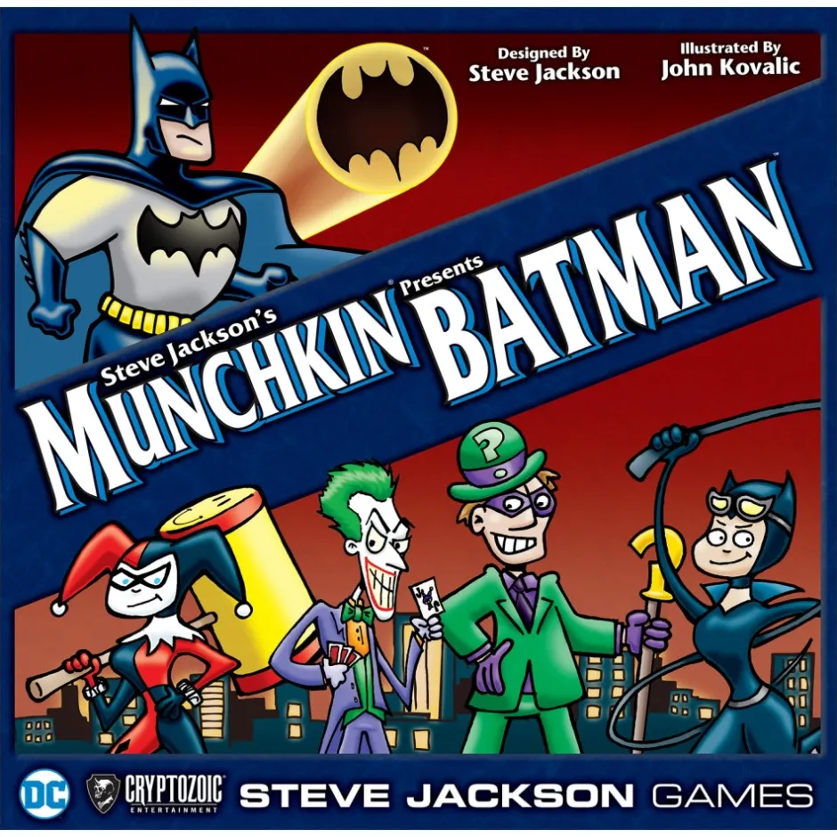 munchkin_batman_0.webp Steve Jackson Games Kortspel | Munchkin Batman