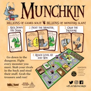 Steve Jackson Games Kortspel | Munchkin Deluxe