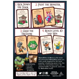 Steve Jackson Games Kortspel | Munchkin: Munchkins & Mazes