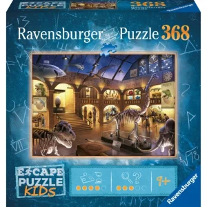 Ravensburger Knep & Knåp | Pussel: Escape Kids - Pa Naturhistoriska Museet 368 Bitar