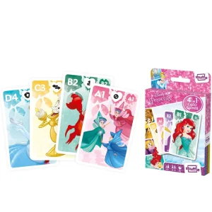 Cartamundi (övrigt) Kortspel | Shuffle - Kortspel Disney Princess 4 I 1
