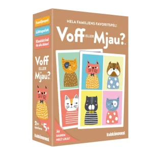 Kylskåpspoesi Familjespel | Voff Eller Mjau?